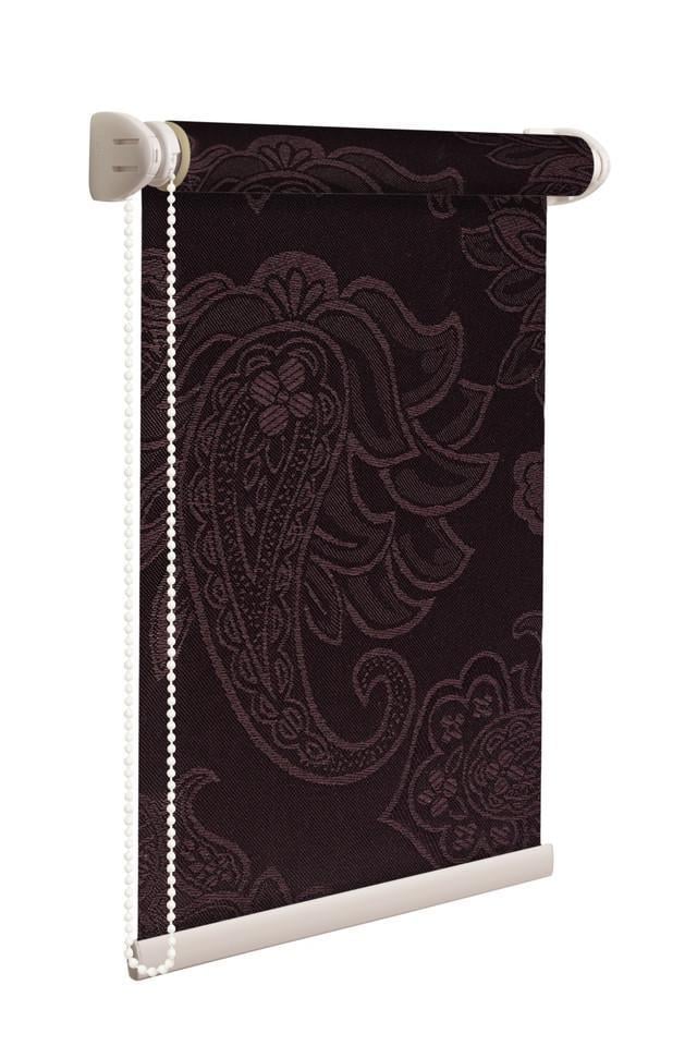 Рулонная штора NewTex Дели LUX 180х165 см Сливовый (2282)