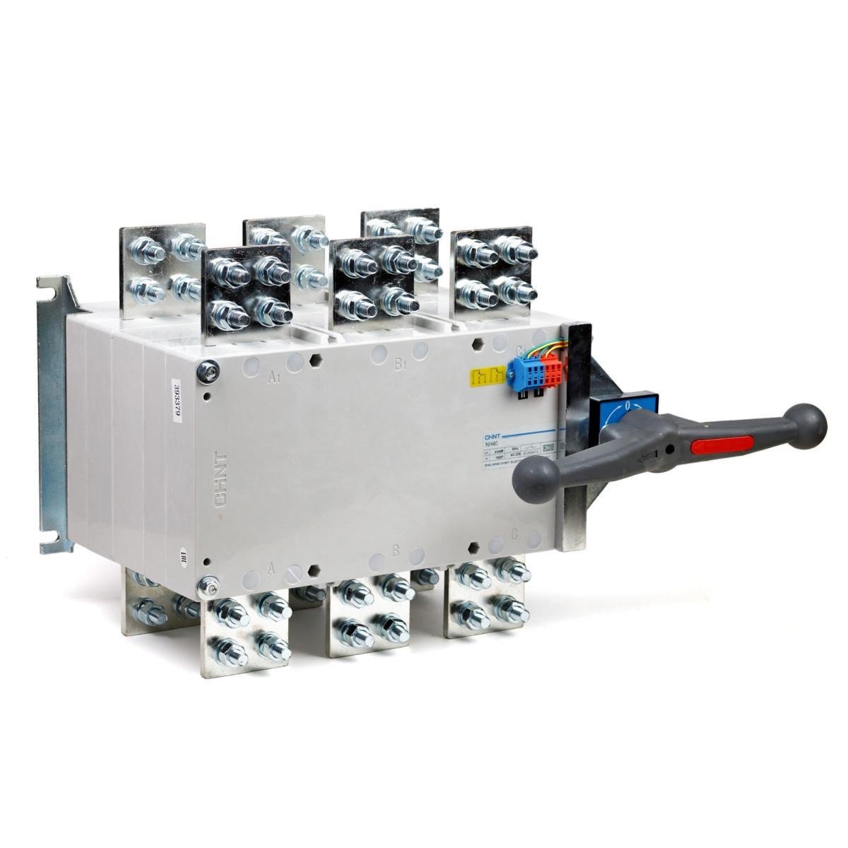 Перемикач навантаження CHINT NH40-2500/3CS I-0-II 3P 2500A 380 V (393381)