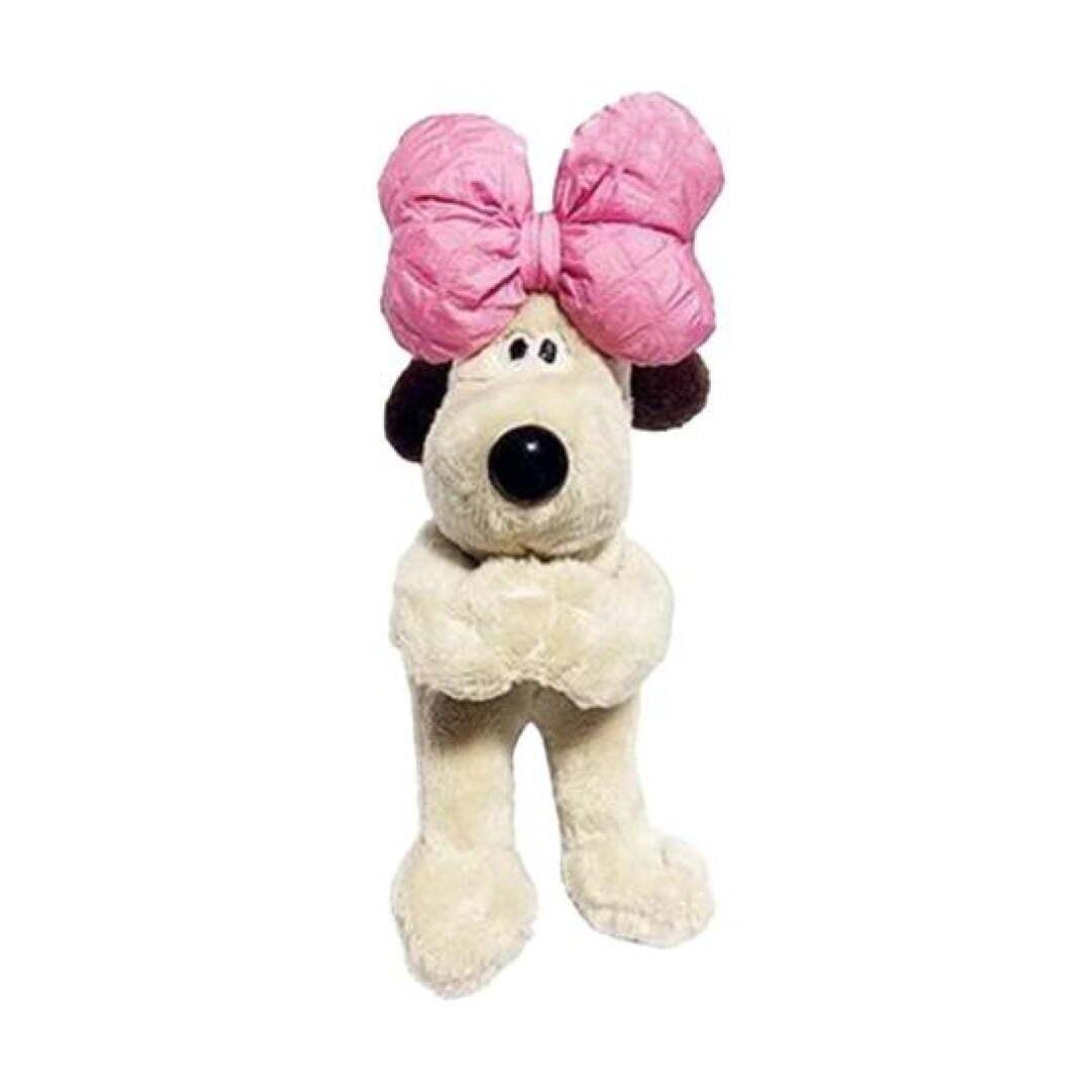 Декор в авто Громит Dog with pink bow (id_1975)