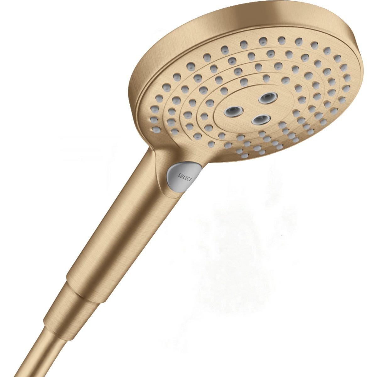 Душевая лейка Hansgrohe Raindance S 26530140 с кнопкой 125 мм Бронзовый (114894)