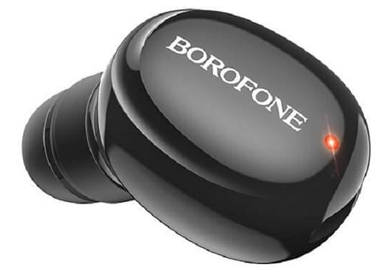 Bluetooth-гарнитура BOROFONE BC34 Mikey MINI BT5.0, черная - фото 1