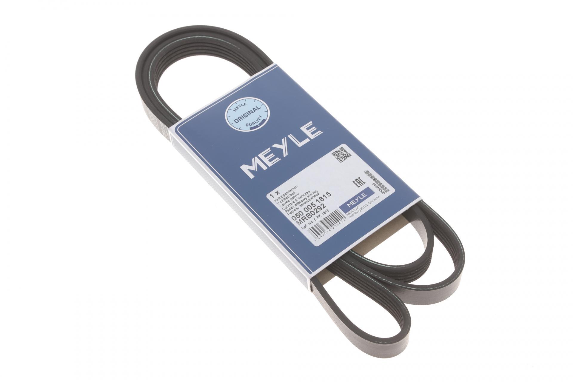 Ремінь генератора Meyle BMW 3 E36/5 E34/E39/Hyundai 5PK1815- 050 005 1815