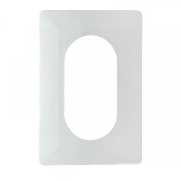 Прокладка под выключатель двухместная MiniMax Белый (00000004410)