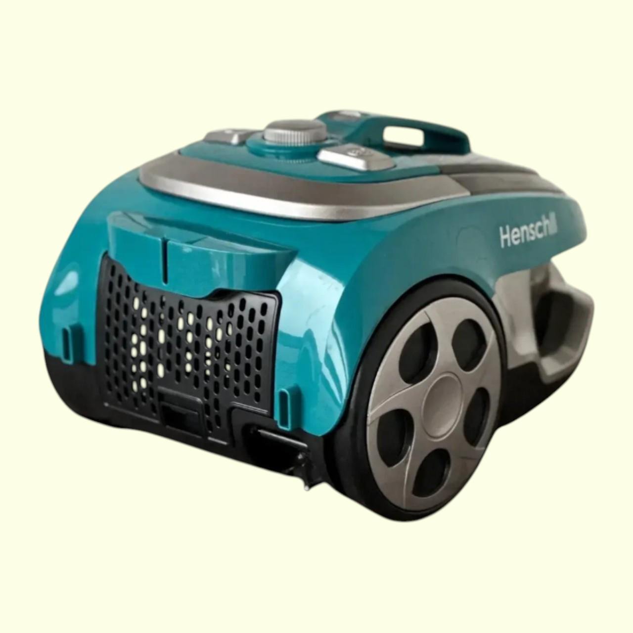 Пилосос контейнерний Henschll XN19-87 системою фільтрації та трьома насадками 3000 Вт 4 л Бірюзовий (є99) - фото 2 Пилосос контейнерний Henschll XN19-87 системою фільтрації та трьома насадками 3000 Вт 4 л Бірюзовий (є99) - фото 2