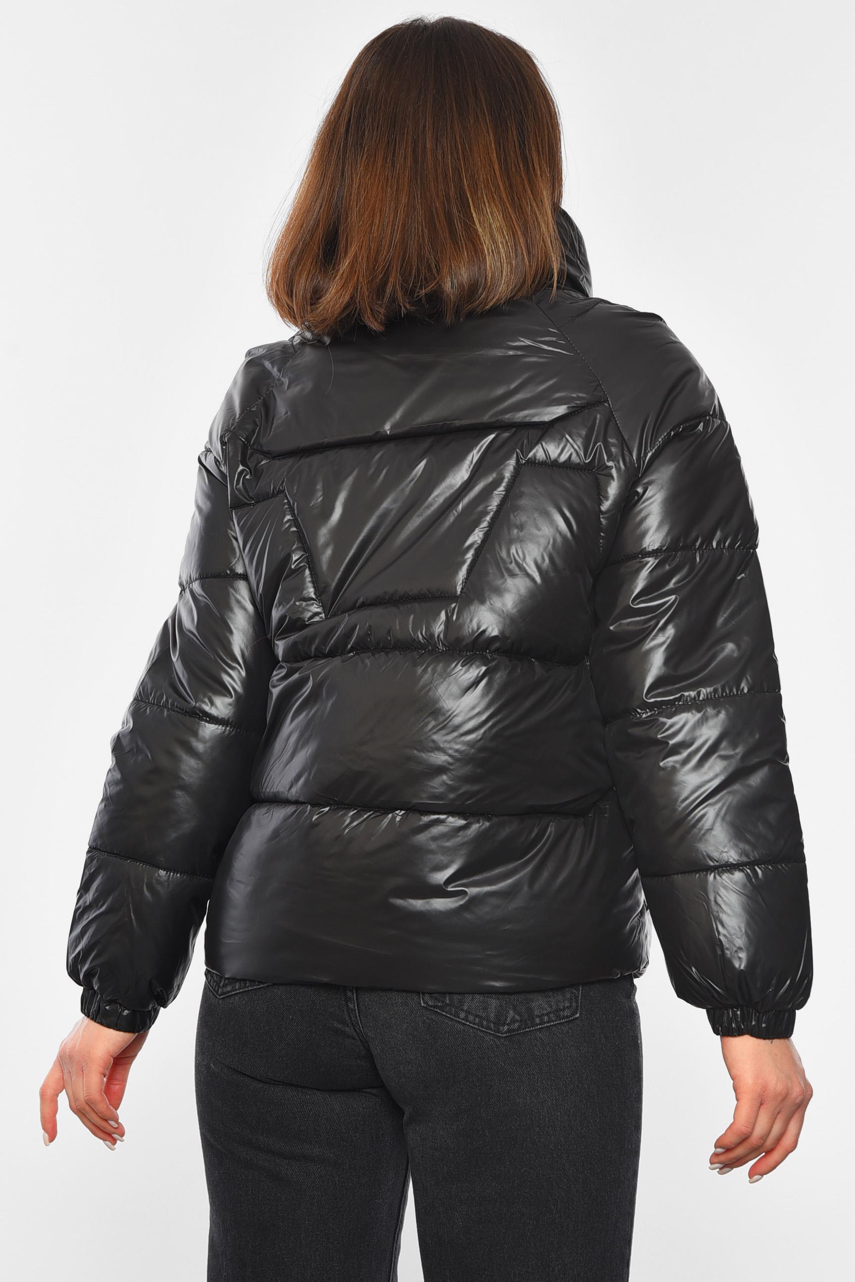Куртка жіноча демісезонна L Чорний (193735) - фото 3 Куртка жіноча демісезонна L Чорний (193735) - фото 3