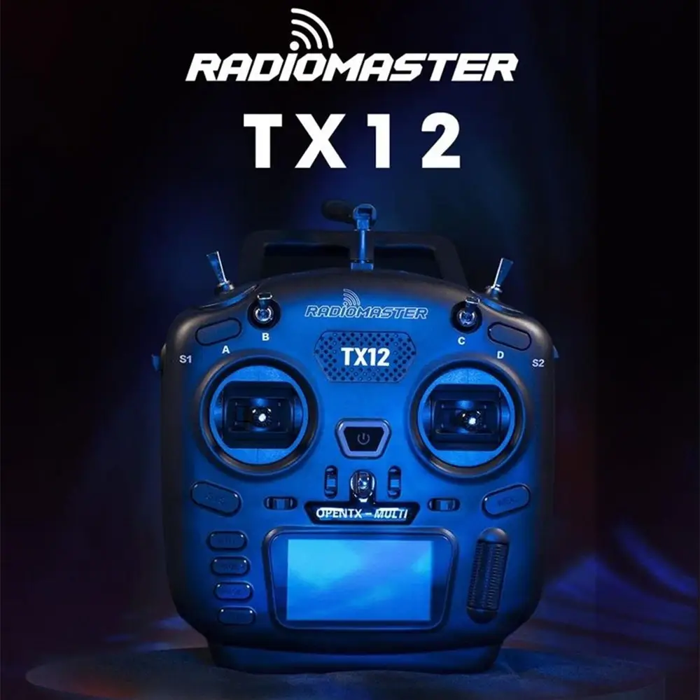 Пульт універсальний RadioMaster TX12 MKII ELRS M2 для квадрокоптерів і дронів Чорний - фото 12