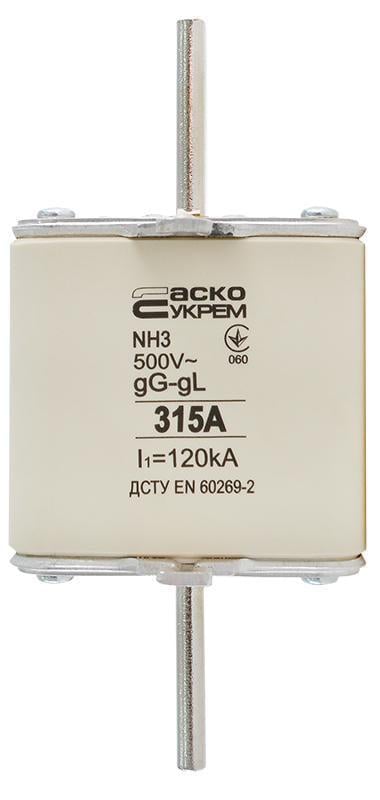 Ножной предохранитель АСКО-УКРЕМ с плавкой вставкой NH3 315A gG (A0050010038) Ножной предохранитель АСКО-УКРЕМ с плавкой вставкой NH3 315A gG (A0050010038)