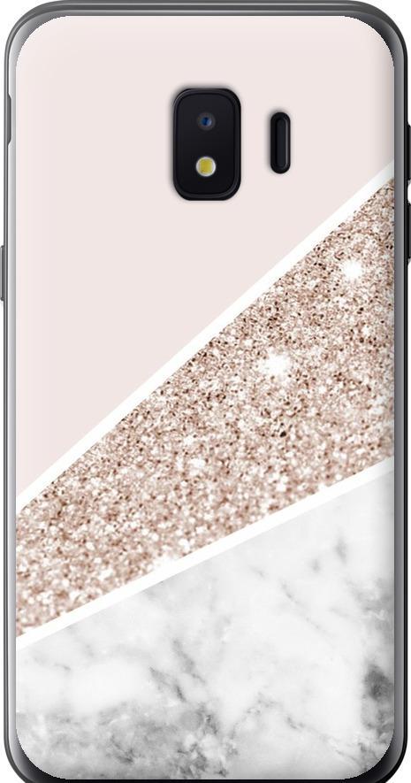 Чехол на Samsung Galaxy J2 Core Пастельный мрамор (4342u-1565-42517)