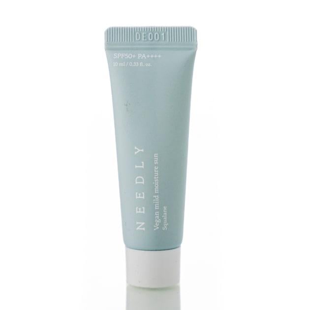 Крем солнцезащитный увлажняющий с растительным скваланом Needly Vegan Mild Moisture Sun SPF 50+/PA++++ 10 мл