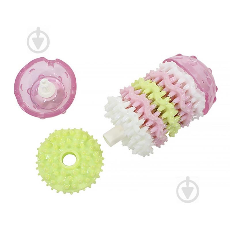 Игрушка кость для чистки зубов у собак CHEW TOY 17T Pink M Игрушка кость для чистки зубов у собак CHEW TOY 17T Pink M