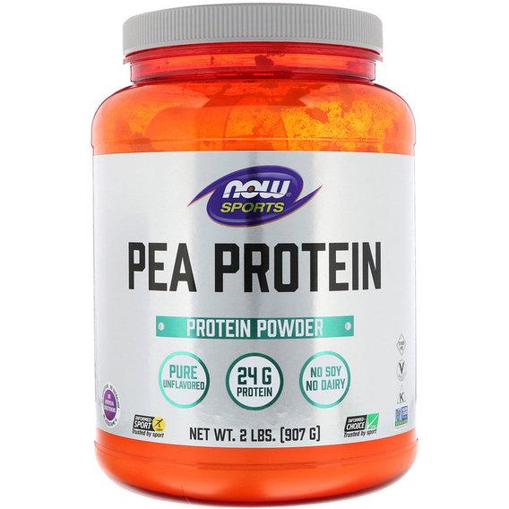 Протеин NOW Foods Pea Protein 907 г 27 порций Unflavored