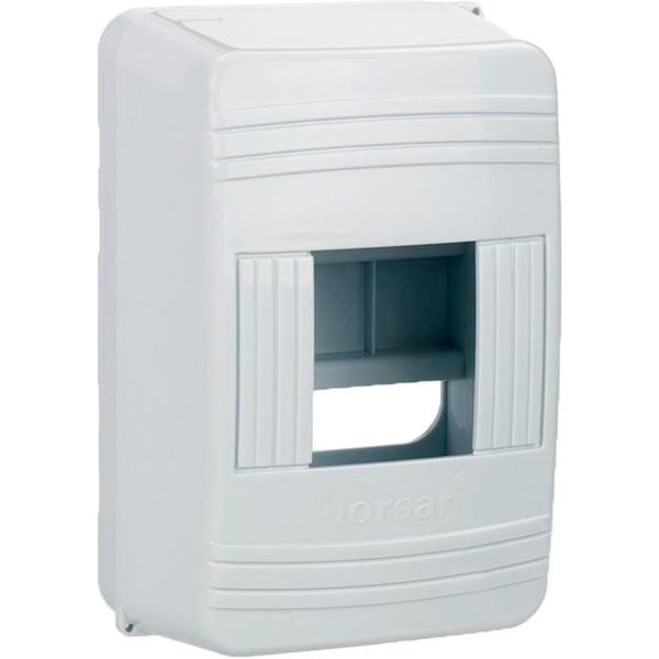 Розподільчий щиток Borsan BR-819 пластиковий на 4 модулі з місцем для пломби зовнішній Розподільчий щиток Borsan BR-819 пластиковий на 4 модулі з місцем для пломби зовнішній