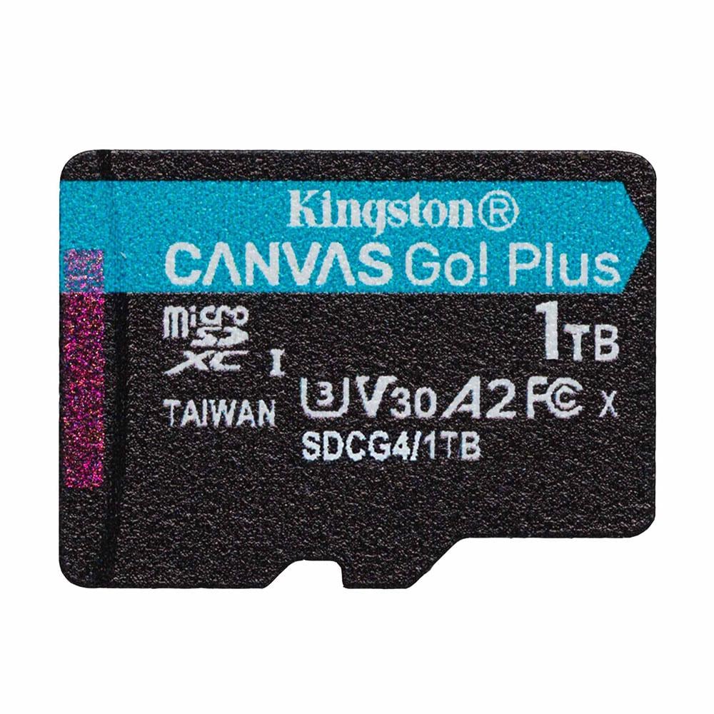 Карта памяти microSDXC UHS-1 U3 Kingston Canvas Go Plus 1Tb 10 A2 V30 R200MB/s W-160MB/s (34767898)