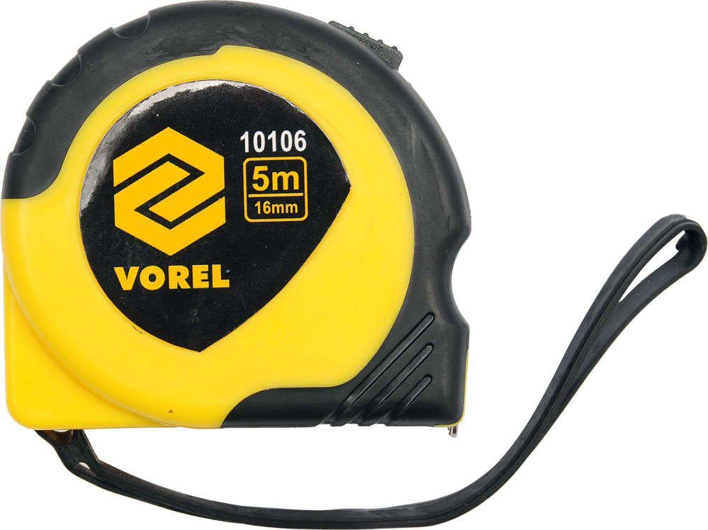 Рулетка Vorel 5 м 16 мм (10106)