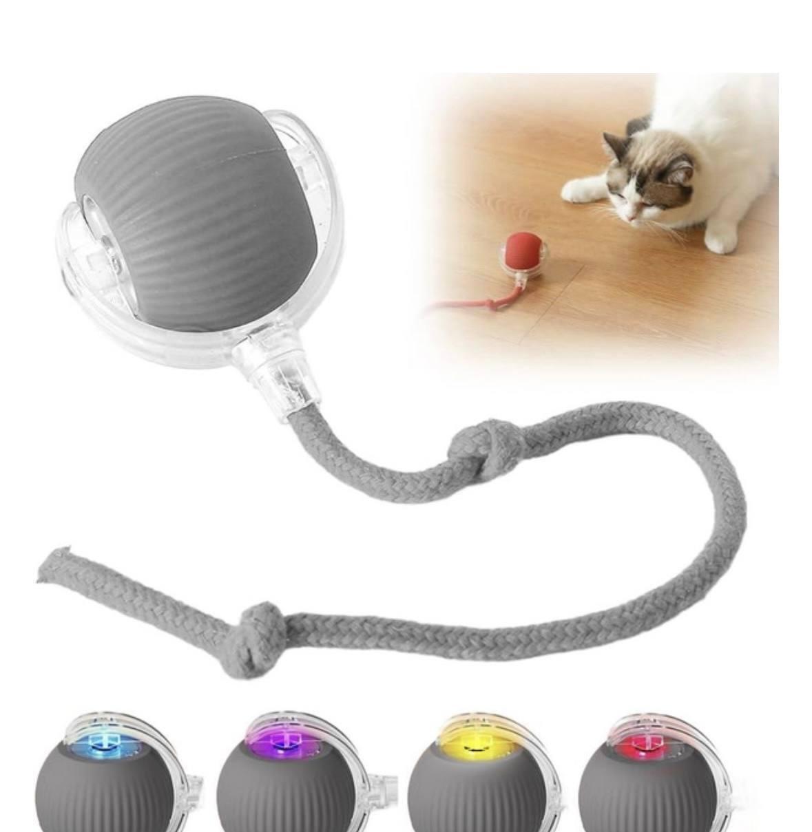 Інтерактивна іграшка для котів CatToy Розумний м'ячик 3 режими (2826289091) - фото 4