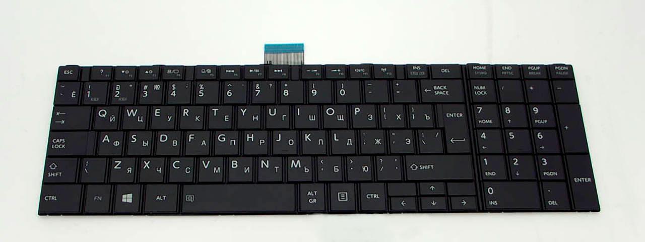 Клавіатура для ноутбука Toshiba Satellite С50 матова (9Z.N7TSV.80R)