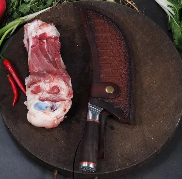 Ніж кухонний ручної роботи LZJ-18 30,5 см - фото 3 Ніж кухонний ручної роботи LZJ-18 30,5 см - фото 3