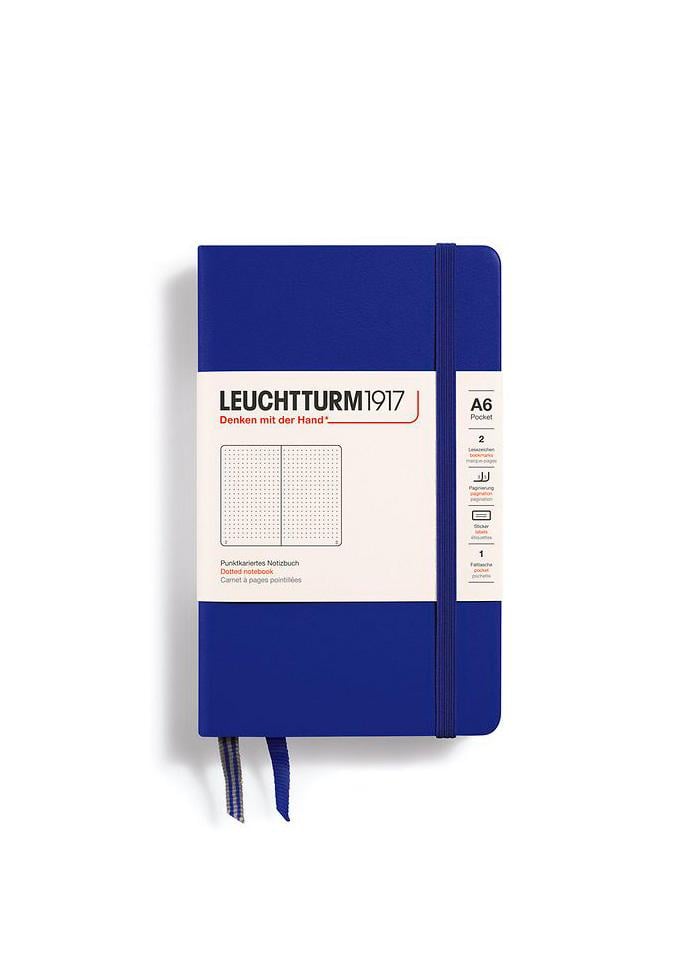 Блокнот Leuchtturm1917 карманный точка Ink Blue (372358)