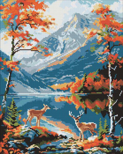 Алмазна мозаїка Ideyka Магія природи 40x50 см (Id-AMO8086)