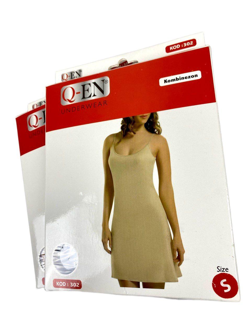 Майка Q-EN 302 ночная женская L Бежевый - фото 2