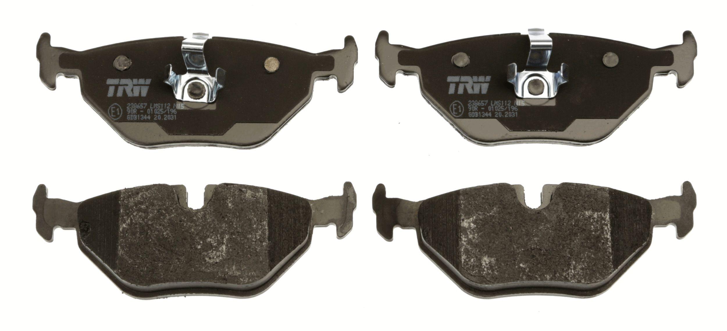 Комплект тормозных накладок дисковый тормоз TRW GDB1344