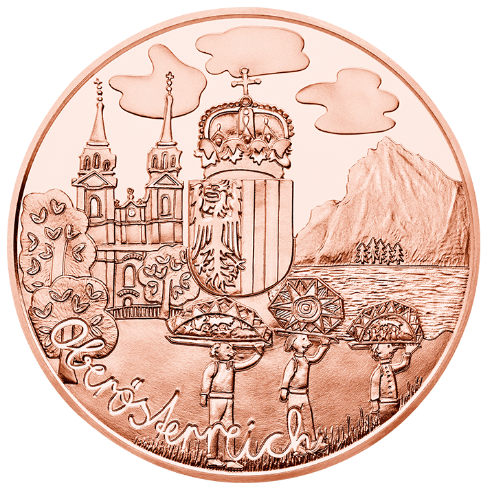 Коллекционная монета Австрия 10 евро 2016 «Халльштатт» UNC KM 3255