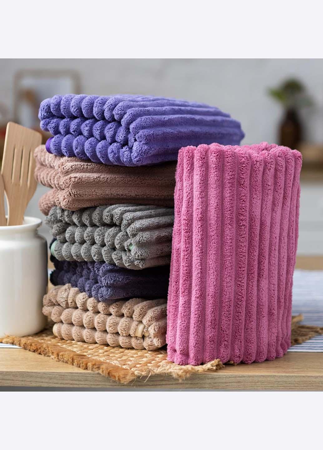 Набір кухонних рушників з мікрофібри 35x75 см 6 шт. (296)