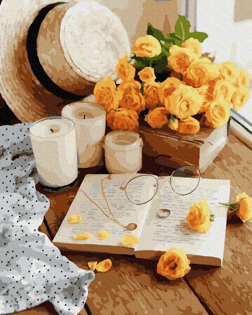 Картина по номерам Brushme Цветочная книга 40х50 см (BK-GX38956)