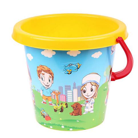 Ведро детское №1 Технок пластиковое для песка (3107)