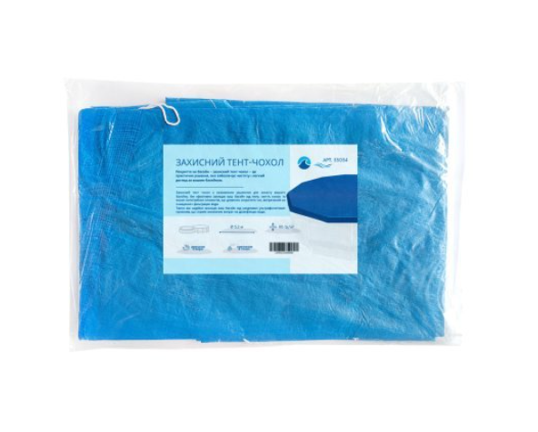 Тент-чохол InPool для каркасного басейну 427/457 см Синій (132-9-33034)