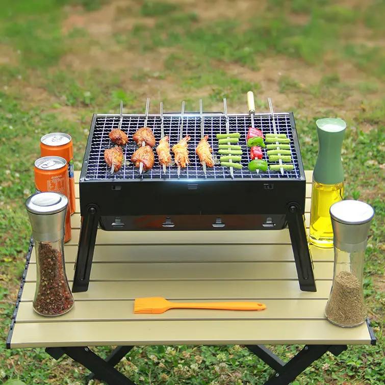 Мангал складной BBQ ca 04b с ножками/с решеткой 300x430 мм (MLD_V1362) - фото 7 Мангал складной BBQ ca 04b с ножками/с решеткой 300x430 мм (MLD_V1362) - фото 7