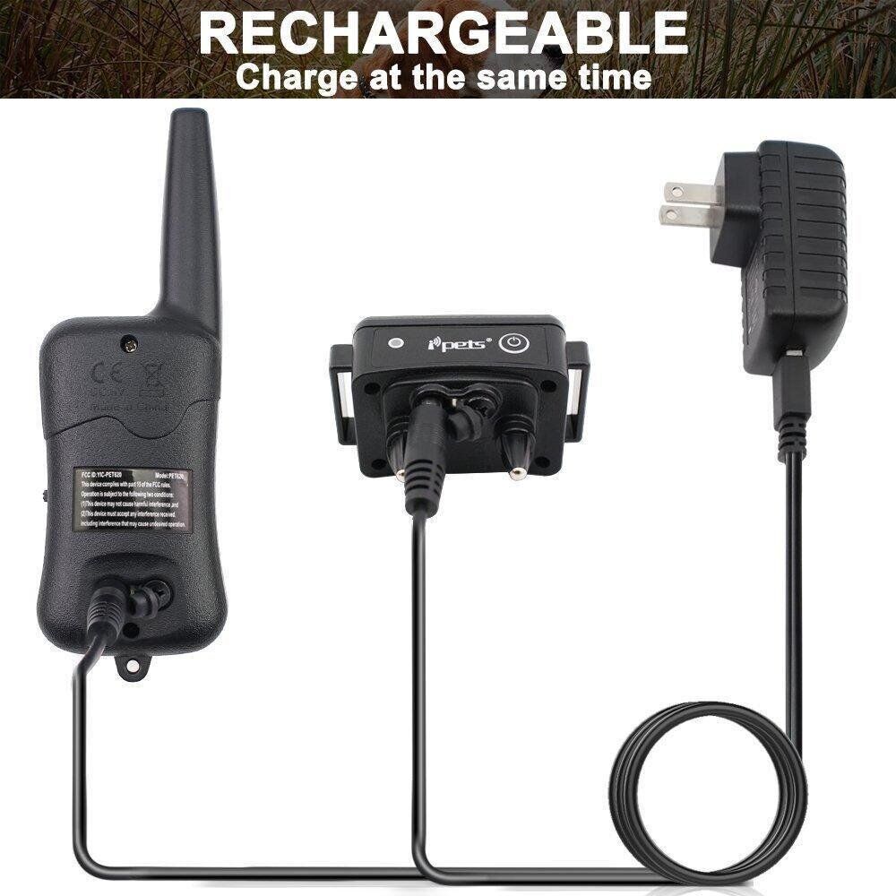 Электроошейник для дрессировки собак iPets 620-1 водонепроницаемый - фото 4 Электроошейник для дрессировки собак iPets 620-1 водонепроницаемый - фото 4