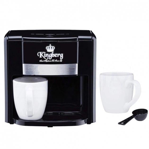 Кофеварка электрическая на 2 чашки (KB-1990)