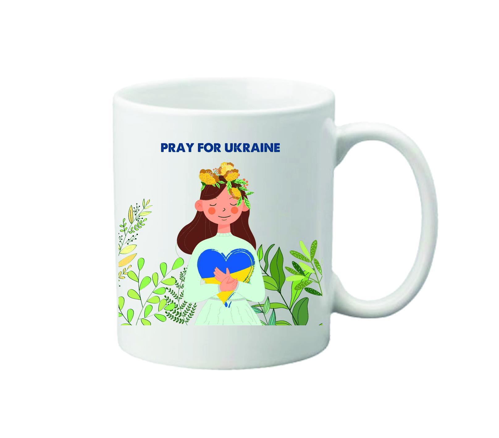 Чашка с принтом Украина 330 мл (23503420)