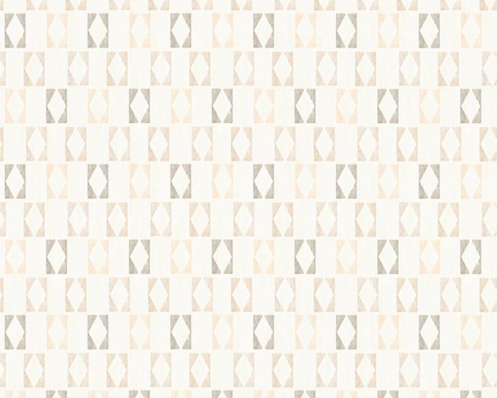 Обои виниловые на флизелиновой основе A.S.creation Bjorn 35118-2 Белый/Оранжевый