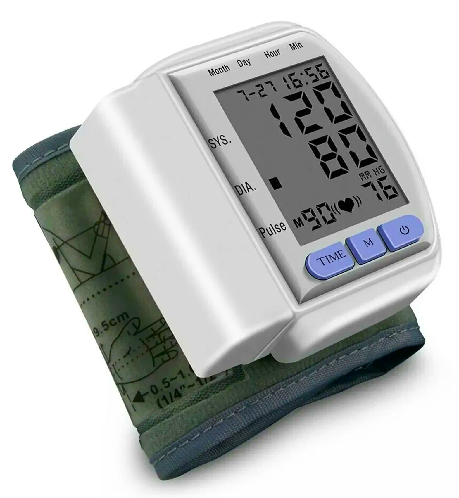 Тонометр автоматический Automatic Blood Pressure цифровой на запястье (25547270) - фото 1 Тонометр автоматический Automatic Blood Pressure цифровой на запястье (25547270) - фото 1