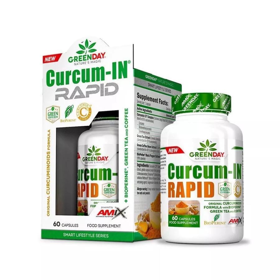 Натуральная добавка Amix Nutrition GreenDay Curcum-IN Rapid 60 капс. (9154)