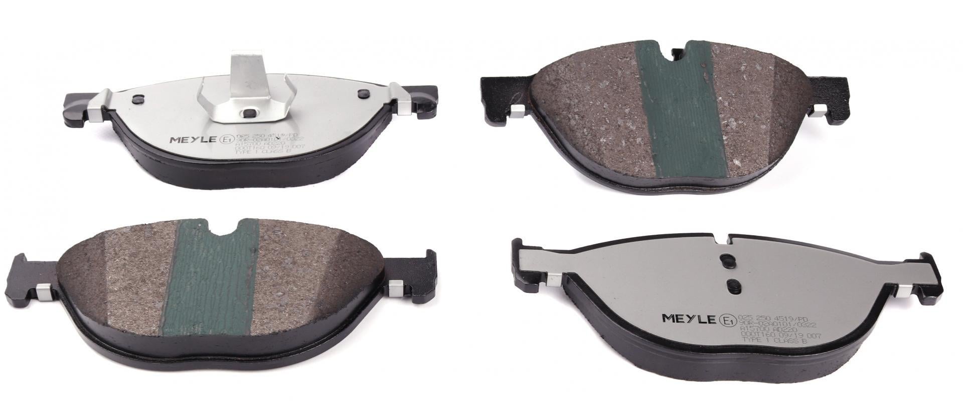 Тормозные колодки передние Meyle для BMW 5/6/7 09- Ate (025 250 4519/PD)
