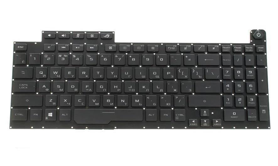 Клавиатура для ноутбука Asus G731GU Черный (167680)