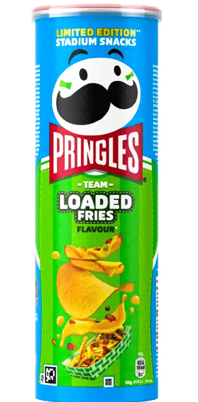 Чипсы Pringles Team Loaded Fries Flavour 165 г (3022332834)