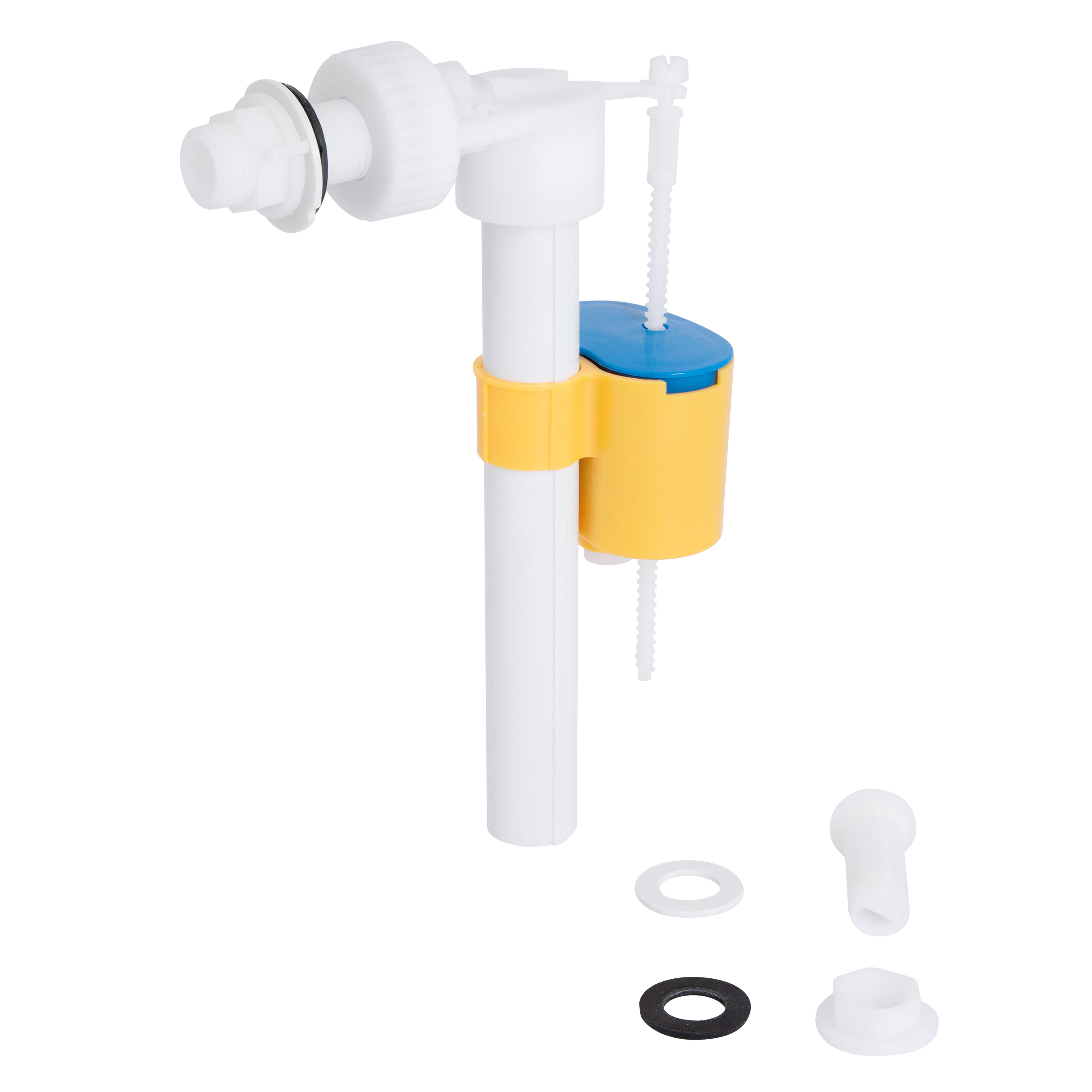 Клапан для унитаза Lidz LT03 боковая подача 1/2" и 3/8" (SD00051146)