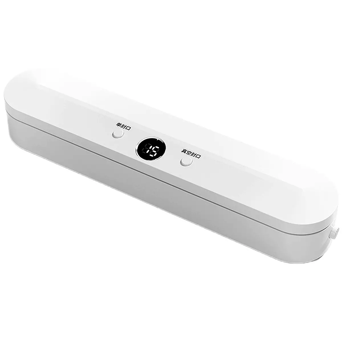 Вакууматор домашній Yiwu HP-17424-1 YE-G005 120 Вт з пакетами 6 шт. Білий (118-107-HP-17424-1)