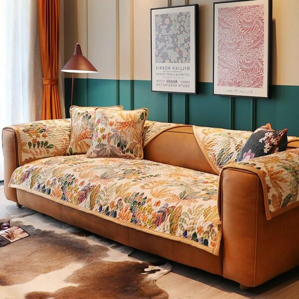 Накидка на диван и другую мебель C00463-1 90х70 см одноместная - фото 5 Накидка на диван и другую мебель C00463-1 90х70 см одноместная - фото 5