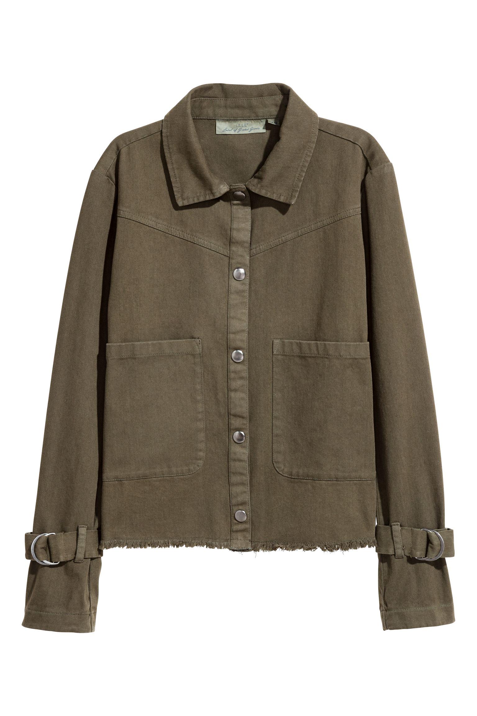 Куртка H&M р. 36 Темно-Зеленый (23075375536)