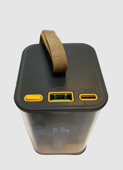 Повербанк KP-25 с быстрой зарядкой 22,5 W 20000 mAh Черный Повербанк KP-25 с быстрой зарядкой 22,5 W 20000 mAh Черный