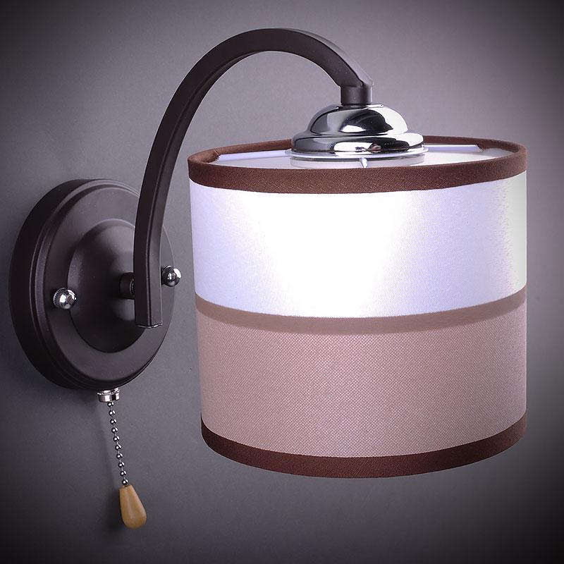 Бра настенное Light House DL-17301/1W  BEG Черный