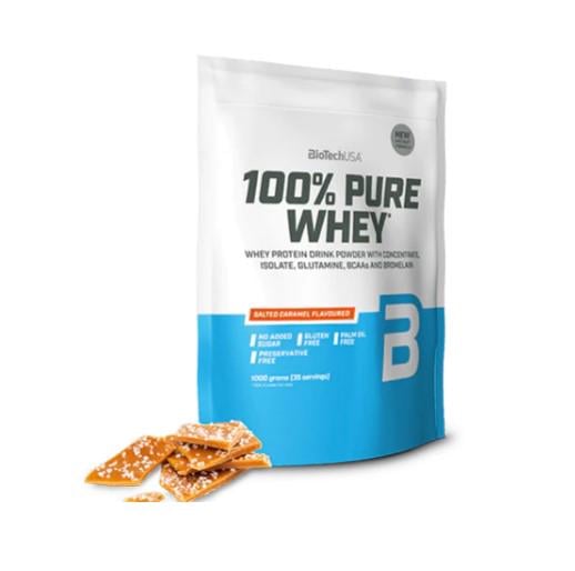 Протеин BioTechUSA 100% Pure Whey 1000 g 35 servings Salty Caramel