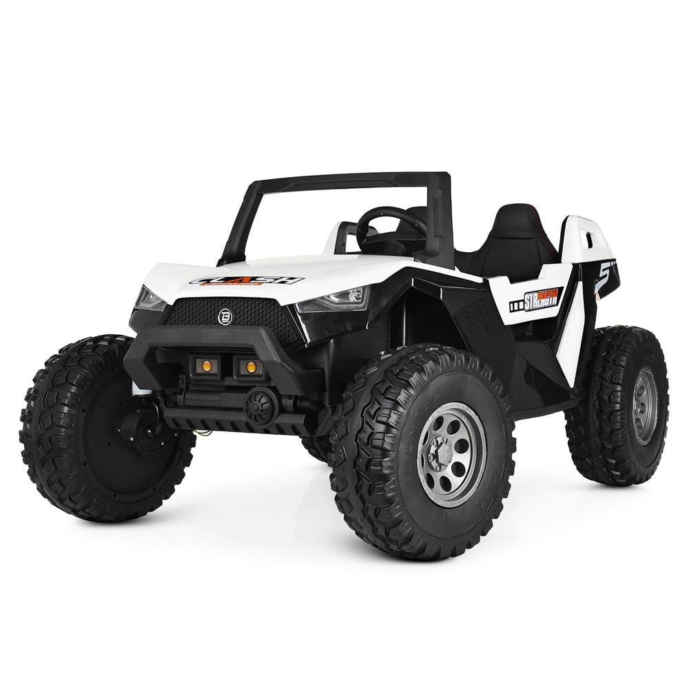 Детский электромобиль двухместный Bambi внедорожник 304W M 4170EBLRS 24V Белый