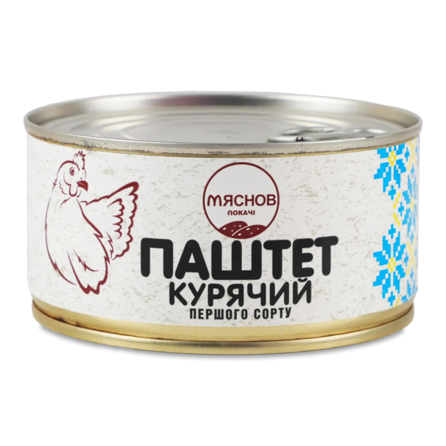 Консерва Мяснов локачі Паштет курячий 0,325 кг (9858)