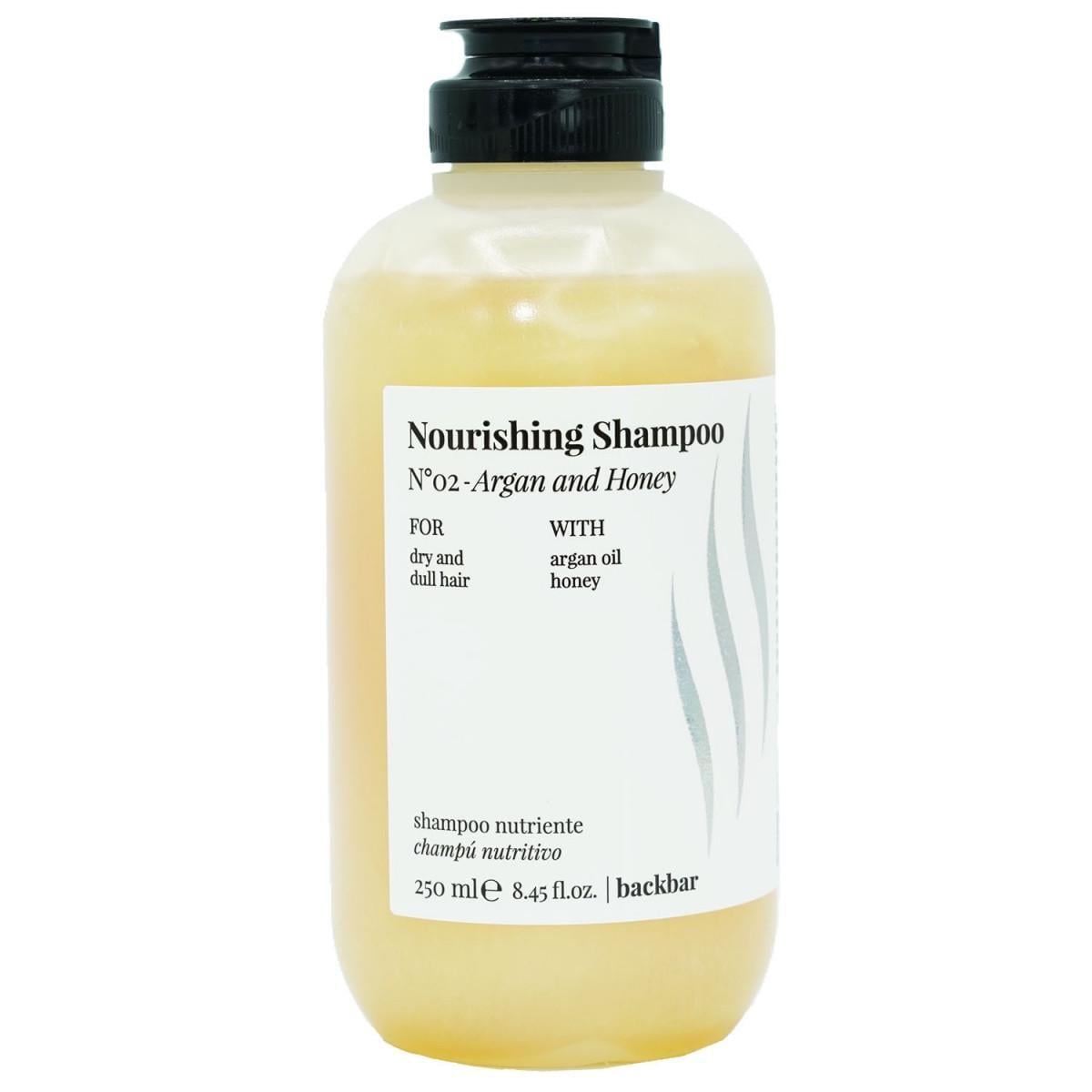 Шампунь для сухих и поврежденных волос BACK BAR NOURISING SHAMPOO N°02 FarmaVita 250 мл